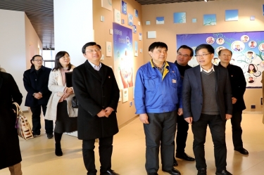 2020年1月3日，时任浙江省民政厅党组成员、副厅长江宇莅临云顶国际官网纸业调研企业发展情况、党建工作
